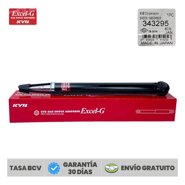 Amortiguador Trasero Yaris 2000 2001 2002 2003 2004 2005