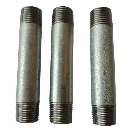 Niples Hierro Galvanizado 1/2 Y 3/4 PuLG