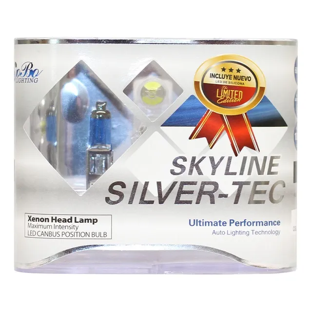 Foco Halógeno Sky Line H4 H7 Luz Blanca Auto Original 