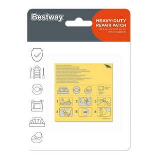 Parche Reparador De Inflables 10 Pzas Transparentes Bestway Parche Reparador De Inflables 10 Pzas Transparentes Bestway