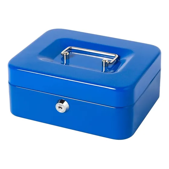 Caja Fuerte De Metal De Seguridad Con Llave Billetes O Joyas