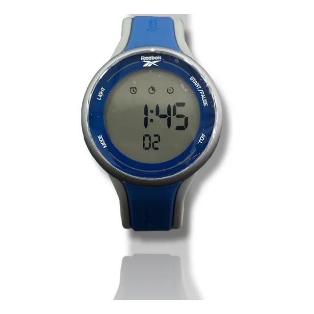 Reloj Reebok Hombre, Azul Silicona, Correa En Caucho Azul Marino Gris Oscuro Gris Oscuro