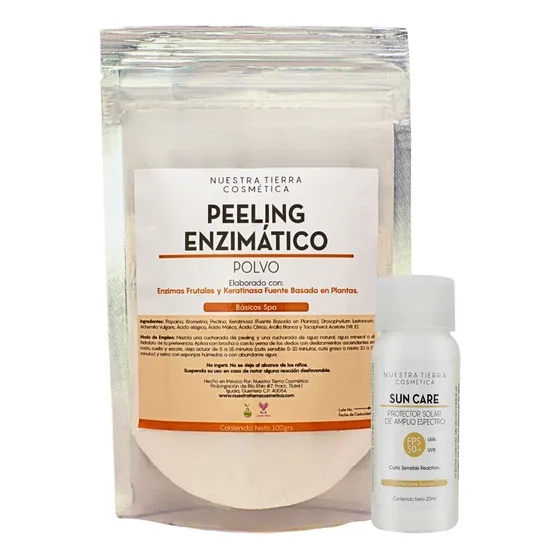 Peeling Enzimático Exfoliante Bbglow Y Faciales 100grs Tipo De Piel Todo Tipo De Piel