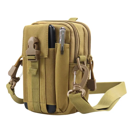 Bolsa Pochete Tática Militar Alça Lateral Reforçada Tiracolo
