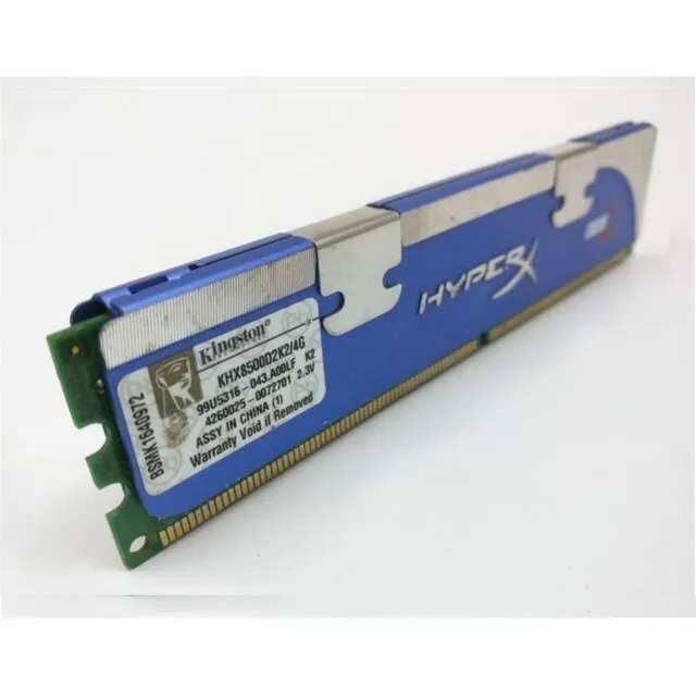 02 Memoria Ram Ddr2 2gb Kingston Hyperx 1066mhz+mercadopago