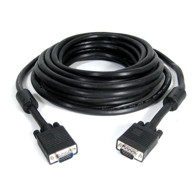 Cable Vga Pc Monitor 10 Metros Largo Con Filtros Diginet