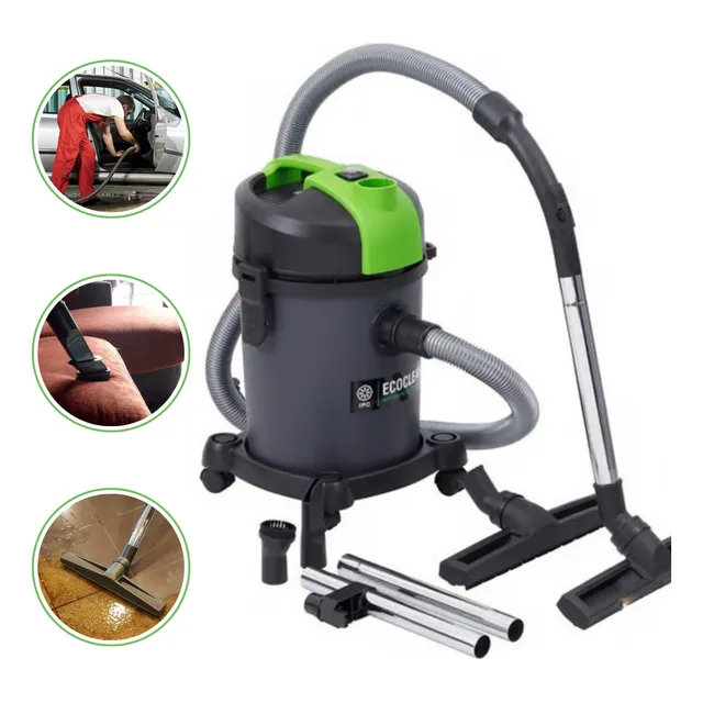 Aspirador De Pó E Líquidos Ecoclean 18l 127/220v 1200w Ipc