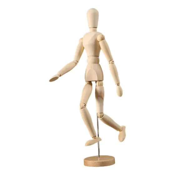 Maniquí De Madera Para Artistas Maniquí Masculino De Sg