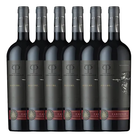 Vino Carignan Casas Patronales Reserva 750 cc Pack X 6 u