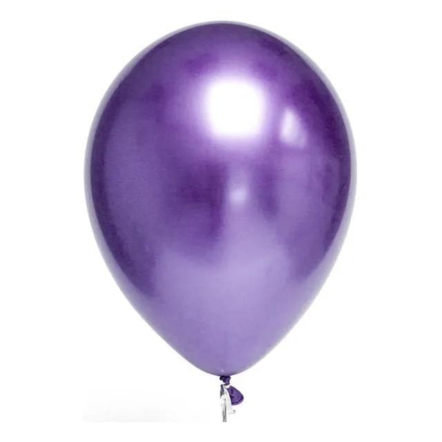 Globos Cromados 12  - Pack 100 Unidades Para Fiestas