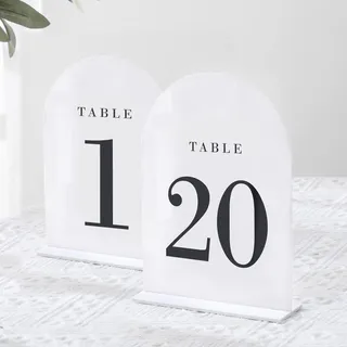 Numeros De Mesa De Boda Blanco Arco Numeros De Mesa De Boda Blanco Arco