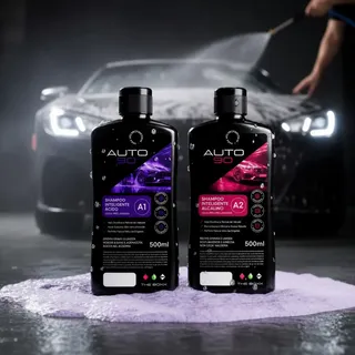 Kit Shampoo Potente Veículos Pesados Derrete Sujeira 1l