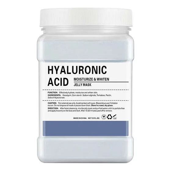 Mascarilla Facial De Gelatina De Cristal Hialurónico En Polv