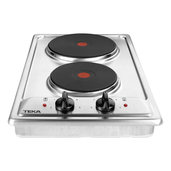 Encimera Electrica Elp 32000 Xfl Ix 2 Platos Inox Inox