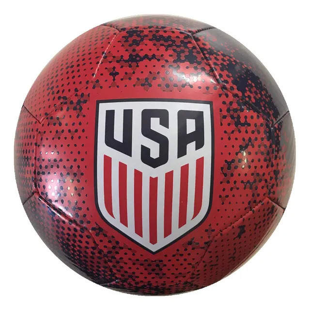 Balon Futbol Tamaño 5 Color Rojo