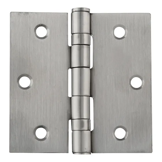 Paq C/10 Bisagra Cuadrada Con Baleros De Acero Inoxidable 4 