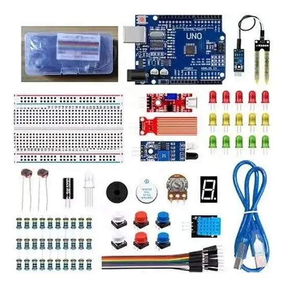 Kit Básico De Inicio R3 Ch340 Compatible Arduino Ide