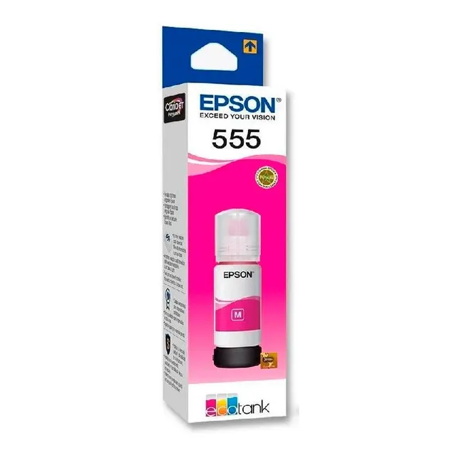 Botella Tinta Epson T555 Magen 555 T555320 C13t06y32a Origin