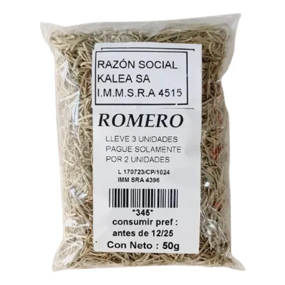Romero 50g 3x2 Precio Por Unidad