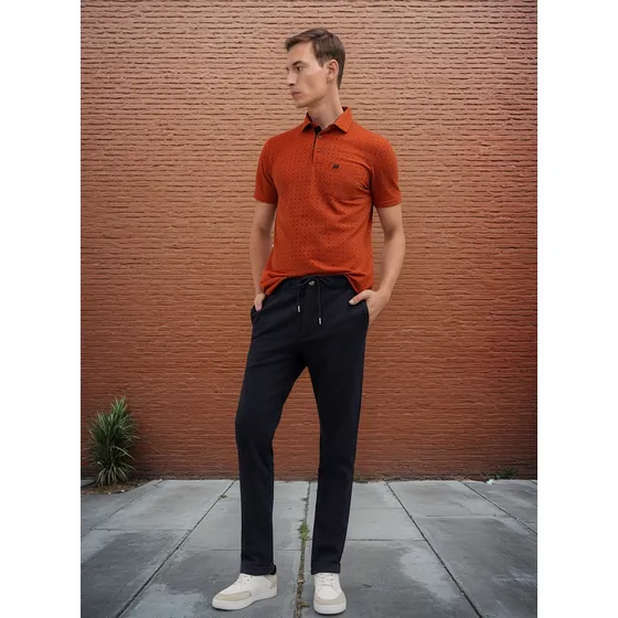 Pantalon Para Hombre Marca Patprimo Color Azul Algodón #4407