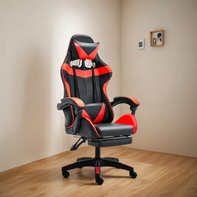 Silla Gamer Escritorio Ergonomica Giratoria Pc Gaming Luxury