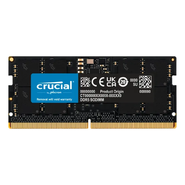 Memoria Ram Crucial 16gb Ddr5 4800mhz Sodimm Notebook