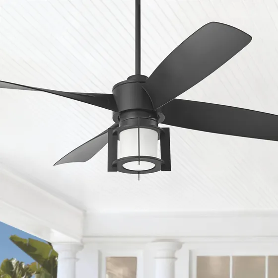 Ventilador Techo Led Humedo 56  Control Remoto - Casa Vieja