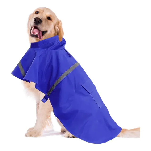 Capa Pilot Impermeable Para La Lluvia Para Perro Mascotas