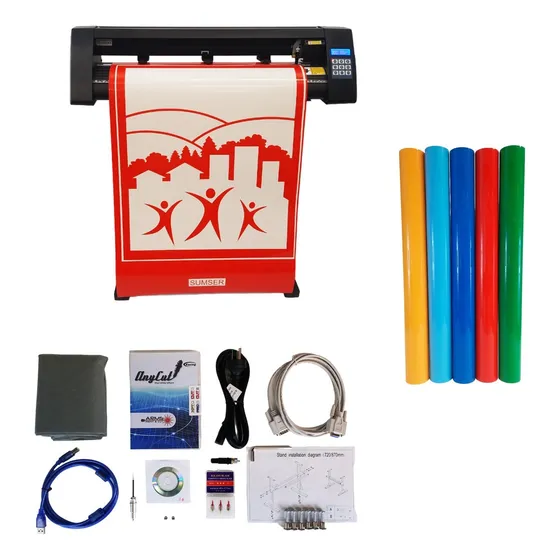 Plotter De Corte De Vinilo + 5 Mt Vinilo Autoadhesivo