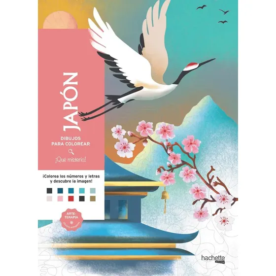 Dibujos Para Colorear Japón Disney Misterio: Que Misterio Dibujos Para Colorear, Japón, De Varios Autores. Arteterapia, Vol. 1. Editorial Hachette, Tapa Blanda, Edición Hachette En Español, 2025 | Cuotas sin interés