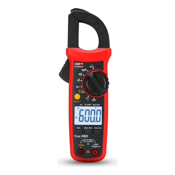 Pinza Amperimetrica 600a Capacimetro Multimetro Unit Ut202a+