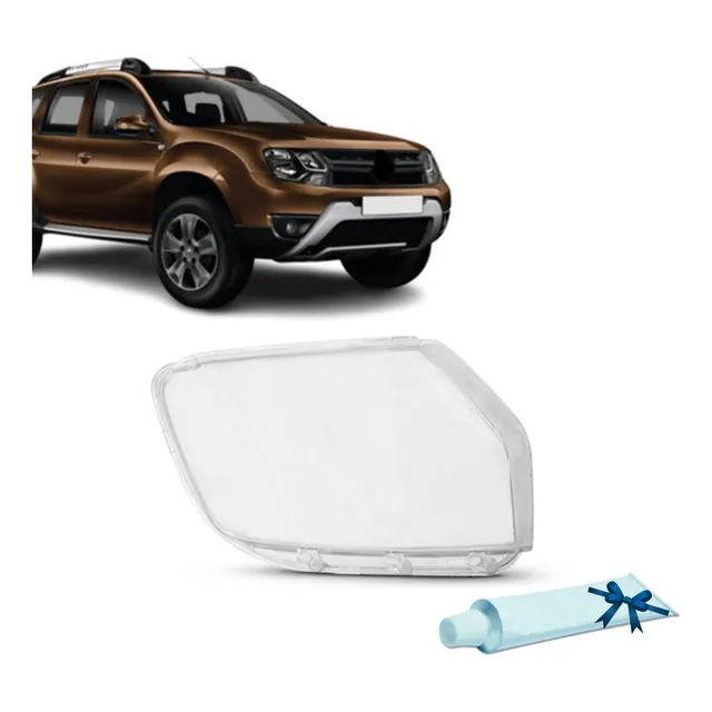 Lente Optica Acrilico P/ Renault Duster 2016 2017 Sellador