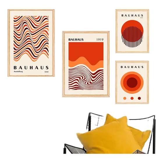 Set Cuadro Nordico Escandinavo Moderno