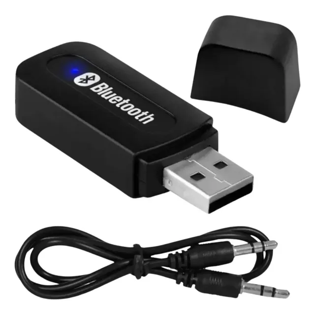 Receptor Bluetooth Adaptador Transmisor De Audio Usb/aux Tv