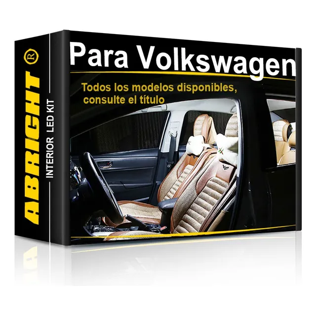 Kit De Luces Led Interiores Para Vw Jetta4, 13 Piezas, 1999-