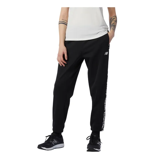 Pantalon New Balance De Dama - Performance Fleece- Wp13176bk