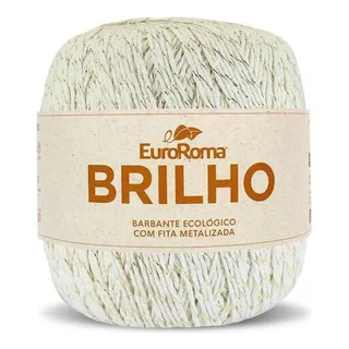 Barbante Euroroma Brilho Ouro N°6 400g Barbante Euroroma Brilho Ouro N°6 400g
