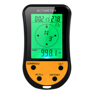 .. Altímetro Digital Eletrônico 8 Em 1 Lcd Multifunções .. Altímetro Digital Eletrônico 8 Em 1 Lcd Multifunções