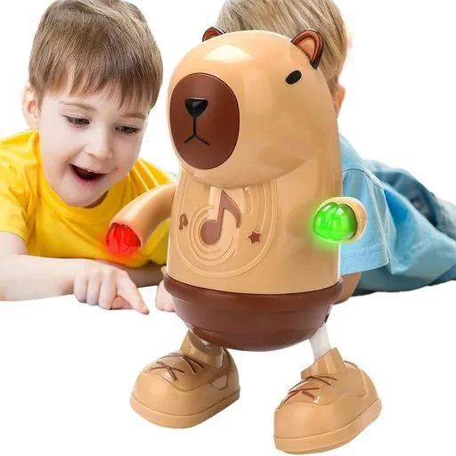 Capibara Juguete Musical Bailarin Luces Regalo Ideal Niño A