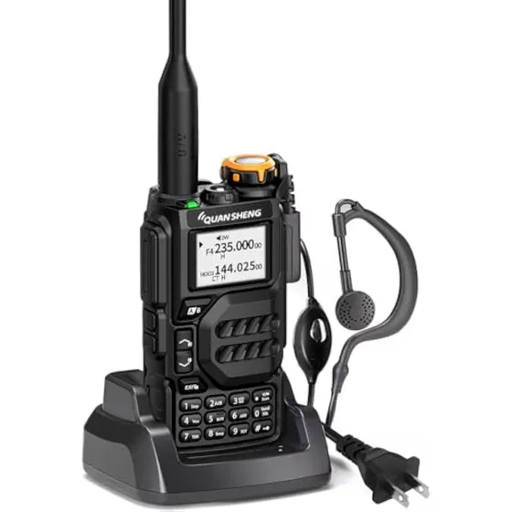 Uvk5 Am/fm/dtmf Walkie Talkie 200 Canales Tipo-c
