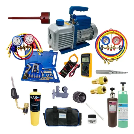 Kit Ferramentas Ar Condicionado, Bomba Vacuo Kit 5