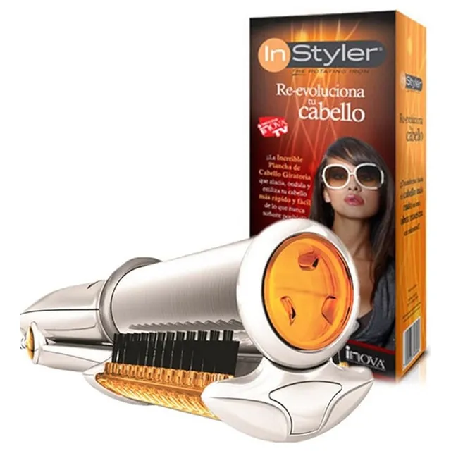 Plancha De Cabello Giratoria In Styler Funcion Ondulador 