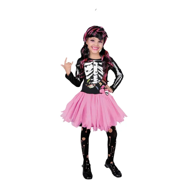 Disfraz De Monster High Calavera Para Niñas