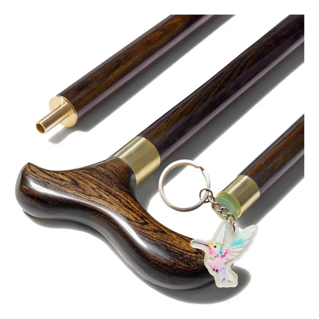 Bastón Madera Para Caminar Bastón Plegable Para Hombre Mujer