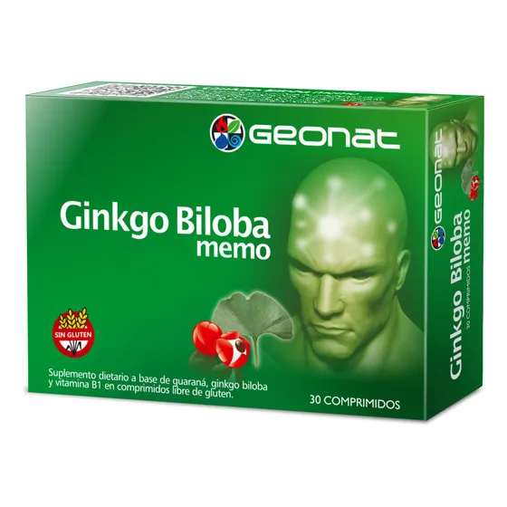 Geonat Ginkgo Biloba Memo X 30 Comp. Sabor No