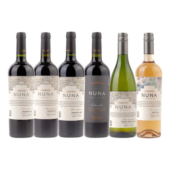 Vinos Chakana Orgánicos Biodinámicos Caja X6 Unds A Elección