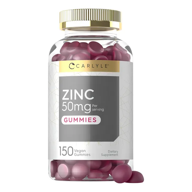 Zinc 50mg 150 Gomitas Premium Eg O28 Sabor Berry