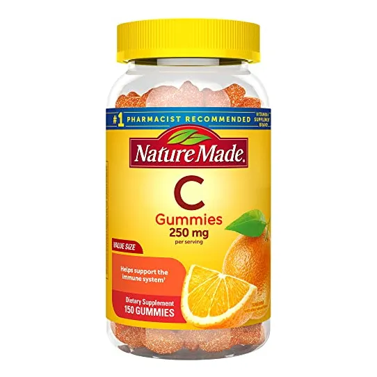 Suplemento De Vitamina C Nature Made 250 Mg 150 Gomitas