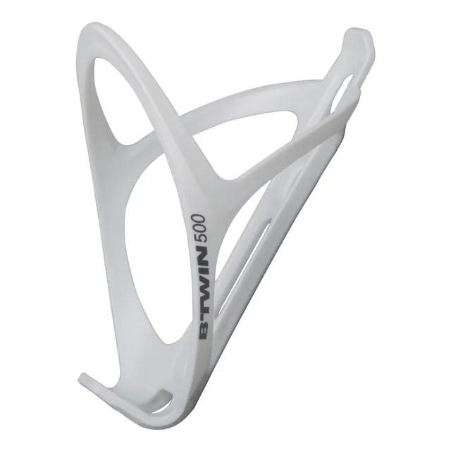 Portabidón Para Bicicleta Marca Triban, Color Blanco