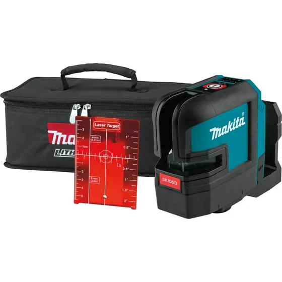 Nivel Laser Makita Sk105dz 12v Rojo/cruz Sin Bat Ni Carg